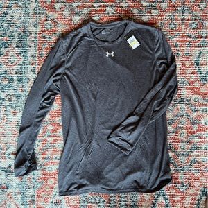 Under Armour Long Sleeve T-Shirt, grey, Medium
